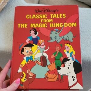 Disney Classic Tales Puzzle Book - Red and Blue